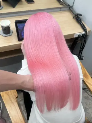 ロング カラー SALOWIN 新宿三丁目me+所属・レイヤー/ボブ/ 髪質改善/石井ハルカのヘアスタイル