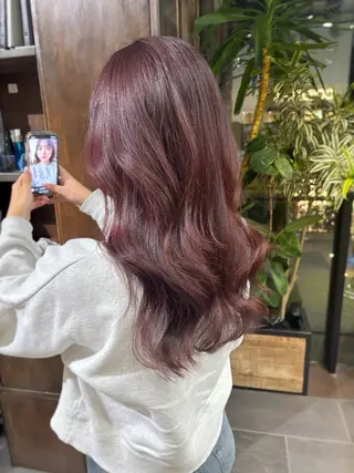 ロング MINX 銀座店所属・MINXginza タイラミユネのヘアスタイル