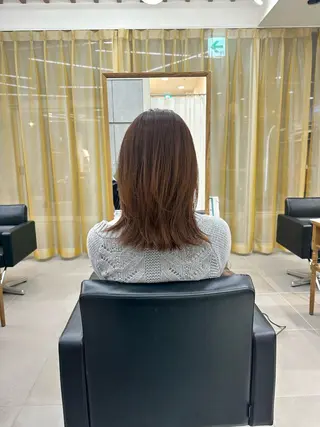 ミディアム 宮原 智美のヘアスタイル