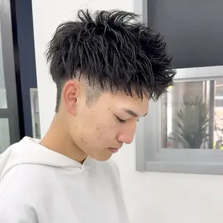 ショート メンズ 🔥札幌No.1🥇 パーマ特化美容師🔥のヘアスタイル