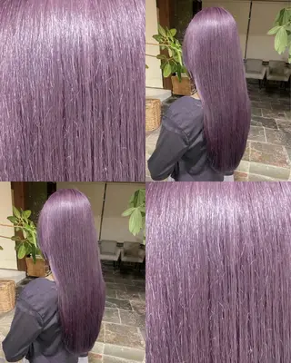 ロング カラー SARAJU所属・ハイトーンカラー/ SARAJU　なごむのヘアスタイル