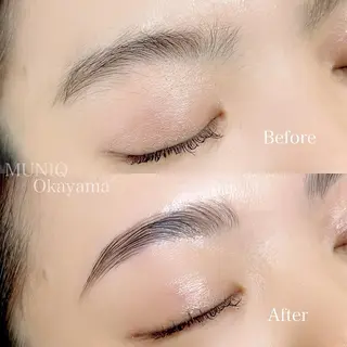 アイブロウ MUNIQ ムニークのマツエク・マツパデザイン