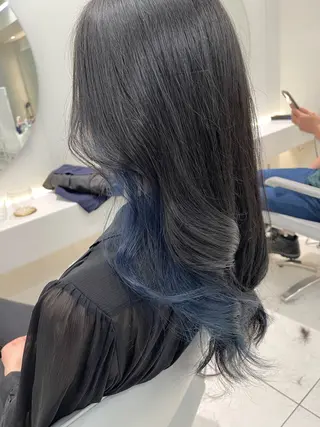 ロング カラー 透明感カラー特化型 NAOKIのヘアスタイル