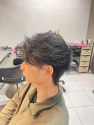 ショート カラー パーマ メンズ 🔥お値段以上🔥 メンズ特化たかひろのヘアスタイル