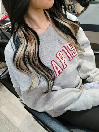 ミディアム カラー ✨プルエクステ✨縮毛 ✨髪質改善✨hiroのヘアスタイル