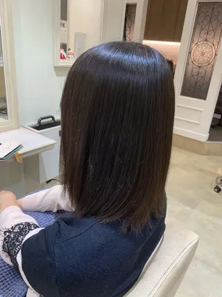 ロング 八代 諒のヘアスタイル