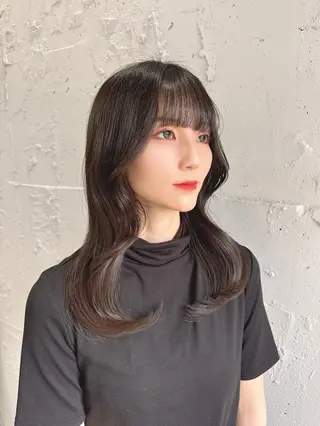 ミディアム Fi-Ne 八戸のヘアスタイル