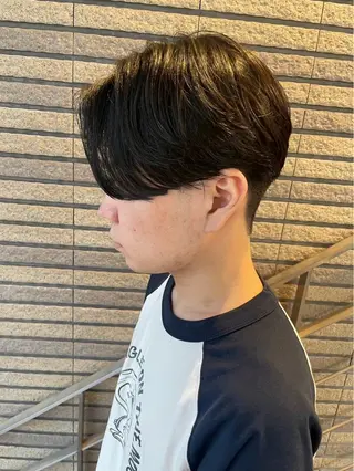 ショート メンズ 町田/波巻き/ シャドウ/メンズのヘアスタイル