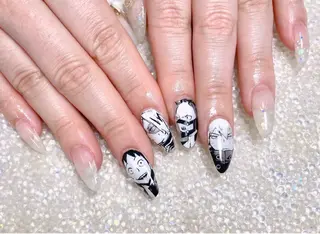 ネイル ゆりか ジョアアンジェ福島のネイルデザイン