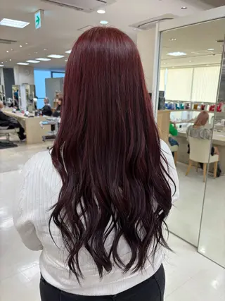 カラー 🎀暖色カラー/透明 感カラー/ひな🎀のヘアスタイル