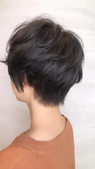 ショート カラー unixノクティプラザ溝口店所属・髪質改善！艶感カラー unix 藤田 学のヘアスタイル