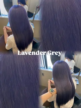 ロング ななみ/博多/ ブリーチ/髪質改善のヘアスタイル