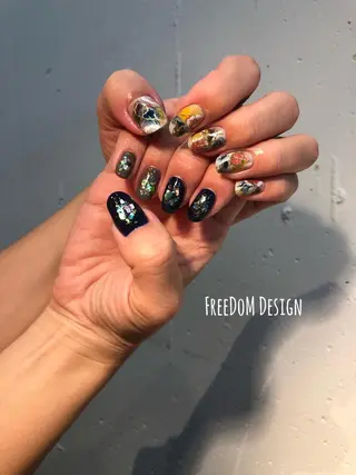 ネイル ＦreeDoＭ   Design所属・W KUMIのネイルデザイン
