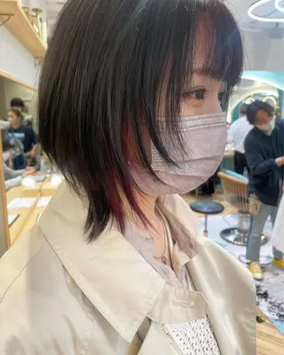 ショート ♥️ブリーチ/ボブ/ レイヤー♥️maiのヘアスタイル
