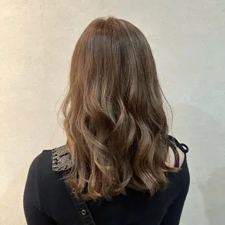 カラー powderhair_luminity所属・矢澤涼夏 モデル募集中のヘアスタイル