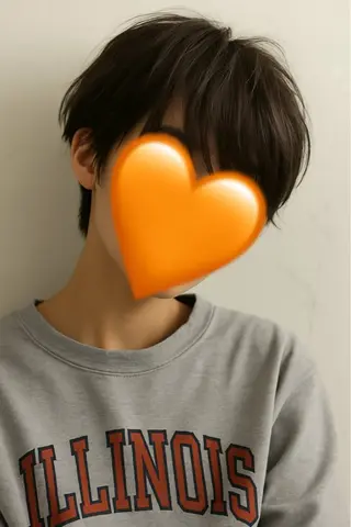 ショート アミーベル🧸🧡 井口店✂️しおりのヘアスタイル