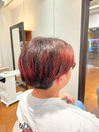メンズ カラー Elsa the beauty所属・小河 恵子のヘアスタイル