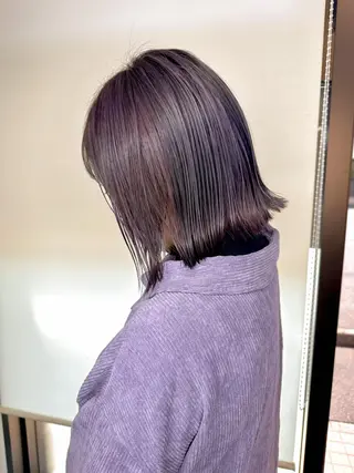 ショート カラー peg.hair所属・ブリーチカラー🫧 森　凪沙のヘアスタイル