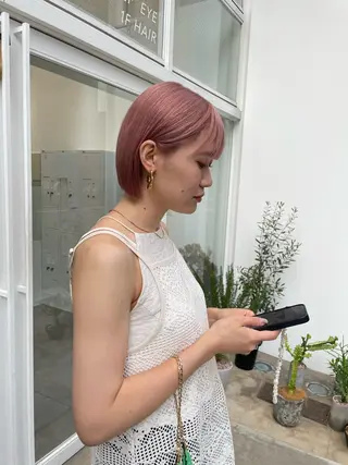 ショート カラー nit  by ahnkism所属・カットモデル 盛れるヘア♡MANAのヘアスタイル