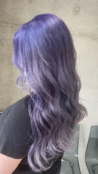 ロング カラー acero + hair&eyelash 幸手店【アチェロ】所属・ハイライトハイトーン 💖MOMOKAのヘアスタイル