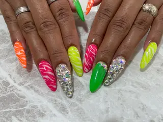 ネイル 山中 あいのネイルデザイン