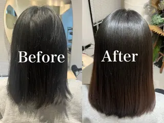 セミロング パーマ 🫧美髪縮毛矯正🫧 Haruのヘアスタイル