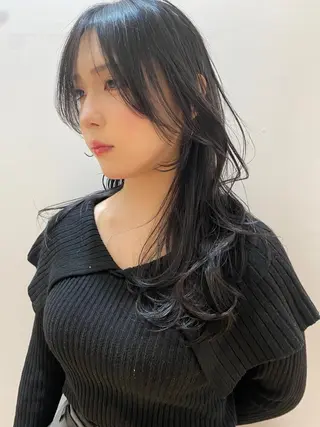 ロング カラー nambu-GARDEN所属・上田 昂雅のヘアスタイル