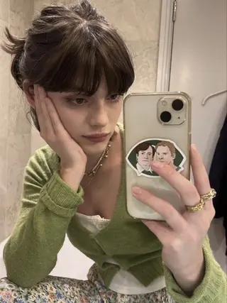 セミロング カラー ナチュラル大人っぽい スタイル　MAORIのヘアスタイル