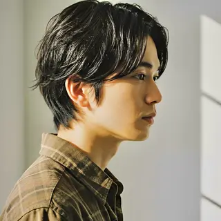 ショート カラー パーマ メンズ 🎸メンズ/パーマ/ ショート🎸工藤達哉のヘアスタイル