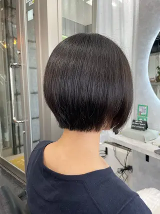 ショート COREblanc ゆきの／表参道 原宿のヘアスタイル