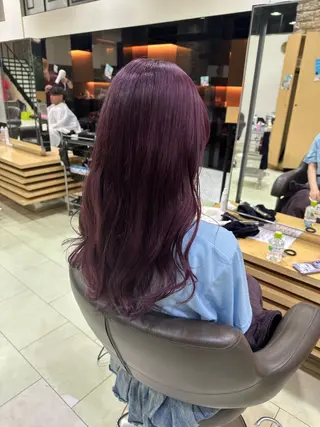 ロング カラー 🫧カット/パーマ /ネイル/かりん🫧のヘアスタイル