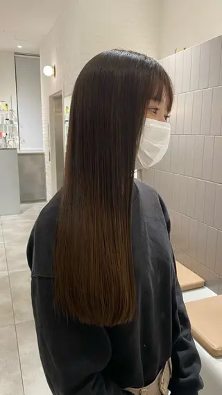 ロング tuelu by diptyMOILA【トゥエル バイ ディプティモイラ】所属・Masu カラーモデル募集💫のヘアスタイル