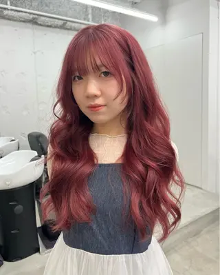ロング カラー nendo_hair所属・ハイトーン/ボブ sonokaのヘアスタイル