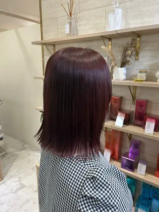 カラー Zina熊本 /花菜のヘアスタイル