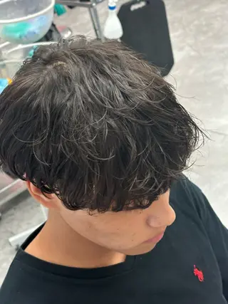 ショート パーマ メンズ メンズ/パーマ特化/ 町田/naokiのヘアスタイル