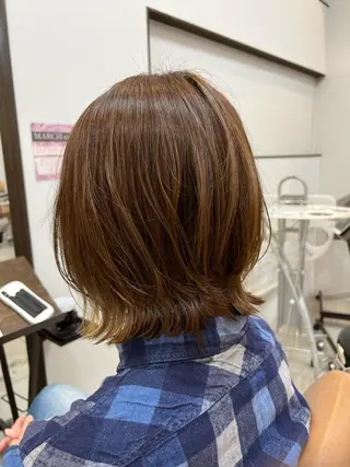 ミディアム 森本 翔大のヘアスタイル