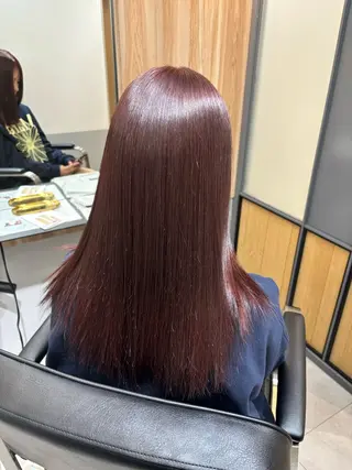 セミロング BEL髪質改善&カラ ー🩵元町KAZUAのヘアスタイル