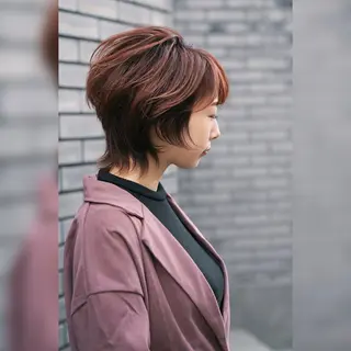 ショート JILL所属・木多 成明のヘアスタイル