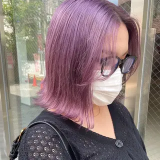 ショート カラー ヘアアレンジ satsuki 暖色・ブラウンカラーのヘアスタイル