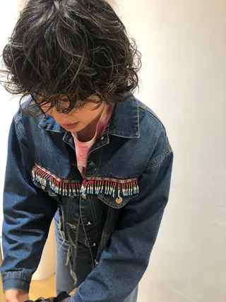 ショート パーマ 🌻おおとみはな/ ボブ/Wカラー🌻のヘアスタイル