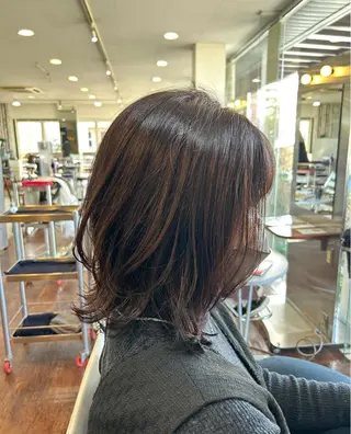 ミディアム MayQuark所属・MAY QUARKのヘアスタイル