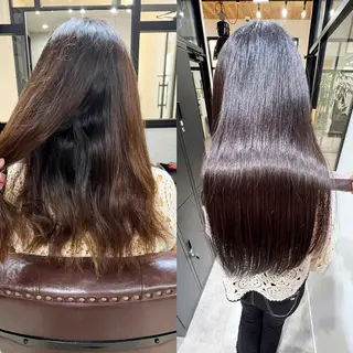 ロング 髪質改善×大人可愛い 艶髪🫧ダイトのヘアスタイル