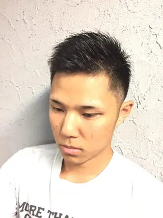 ショート メンズ 水野 魁人のヘアスタイル