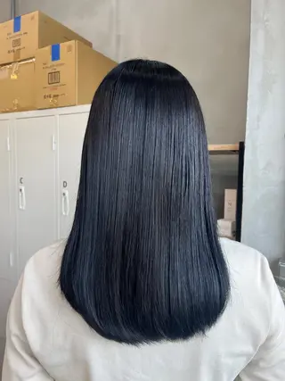 カラー 田中 萌のヘアスタイル