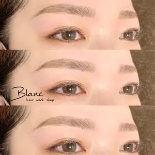 アイブロウ Blanc梅田茶屋町 【まつげパーマ・眉】のマツエク・マツパデザイン