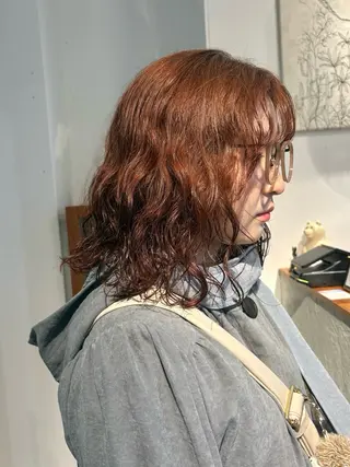 ミディアム HaKUmaison ノエ／久屋大通 高岳のヘアスタイル