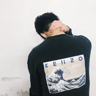 ショート カラー パーマ メンズ mayu .のヘアスタイル