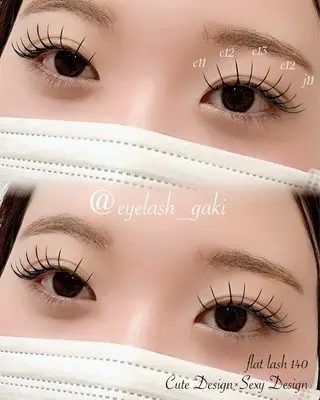 マツエク・マツパ 🧡ANELA 板垣🧸のマツエク・マツパデザイン