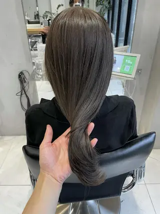 ロング カラー SALOWIN表参道　arist店所属・柔らか透け感カラー 🌿ムロヤリョウスケのヘアスタイル