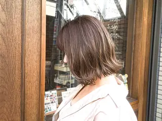 ショート カラー パーマ ヘアアレンジ sōko   Hair&Nail Salon所属・透明感カラー 🌛 mayuのヘアスタイル